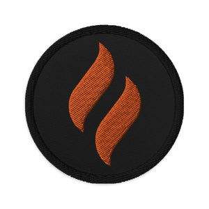 Life on Fire Flame Embroidered patches